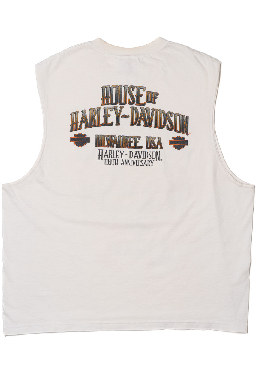 Harley Davidson Milwaukee, USA 110th Anniversary Sleeveless Tank