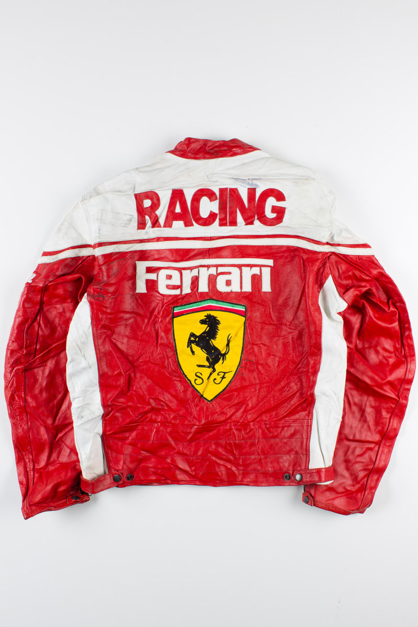 Vintage Ferrari Racing Jacket Size L | eBay