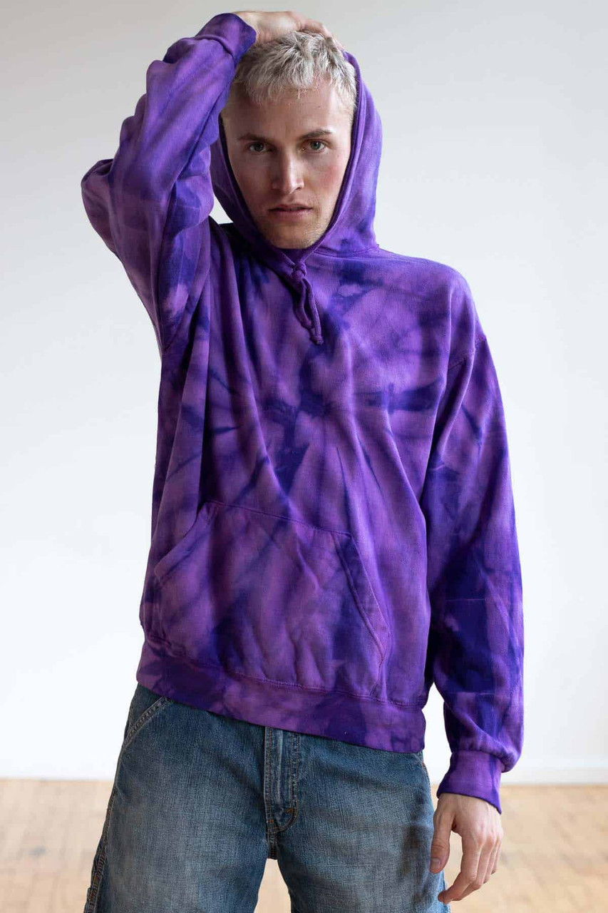 Mauve tie deals dye sweatshirt