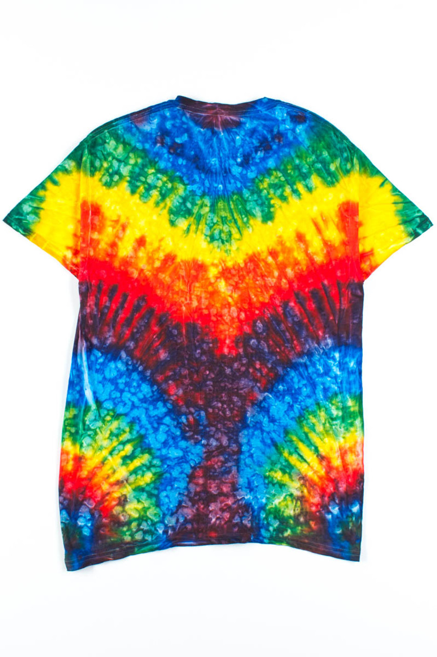 Plain shirt Rainbow Tie-Dye 175 GSM
