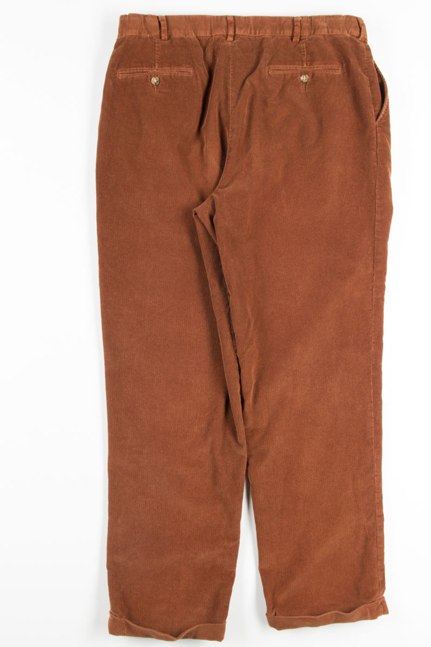 Rust Corduroy Pants