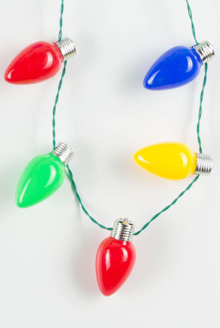 Xmas Light Up Amazon Christmas Lights Necklace 3 Flashing Bulbs String  Chritmas Ornament Decoration Gift For Kids Or Adults Party Favors From  Ewin24, $4.91 | DHgate.Com