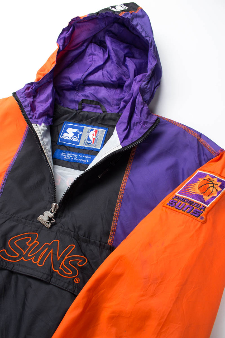 STARTER, Jackets & Coats, Starter Phoenix Suns Pullover Jacket 9s