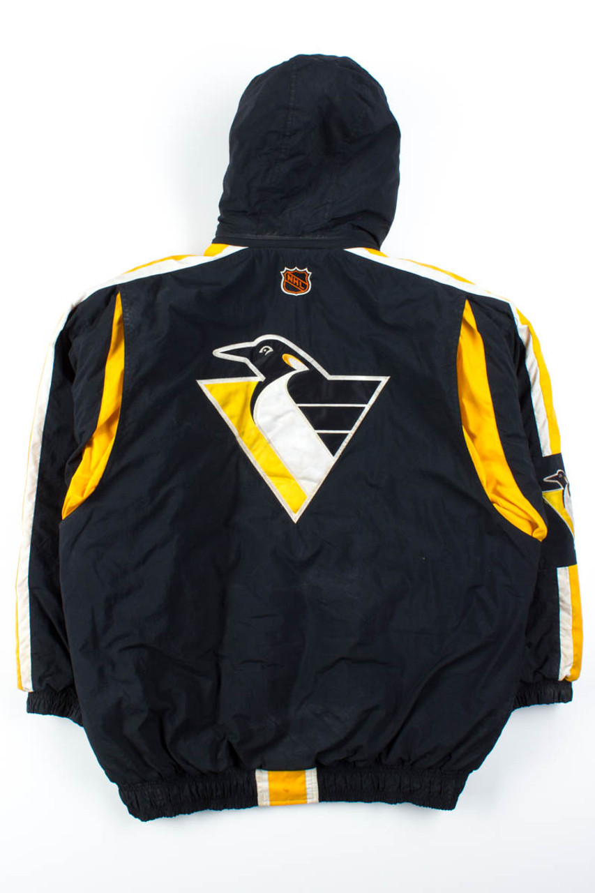 Vintage Pittsburgh Penguins Puffer Starter Jacket Size XL