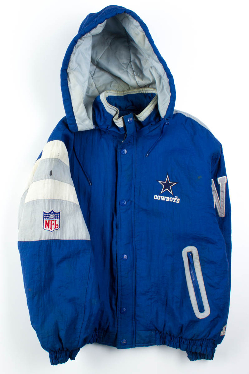 Dallas Cowboys Puffer Starter Jacket - Ragstock.com