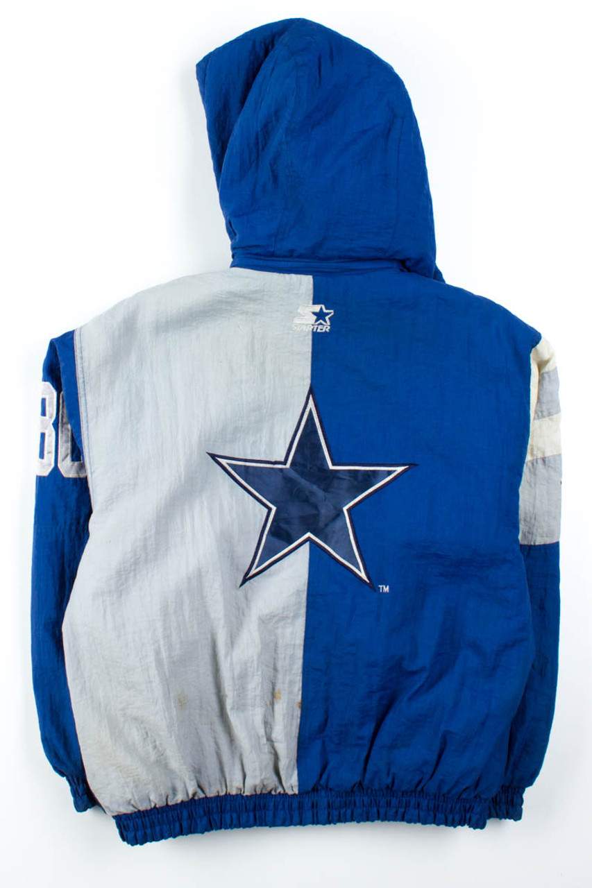 Dallas Cowboys Puffer Starter Jacket - Ragstock.com