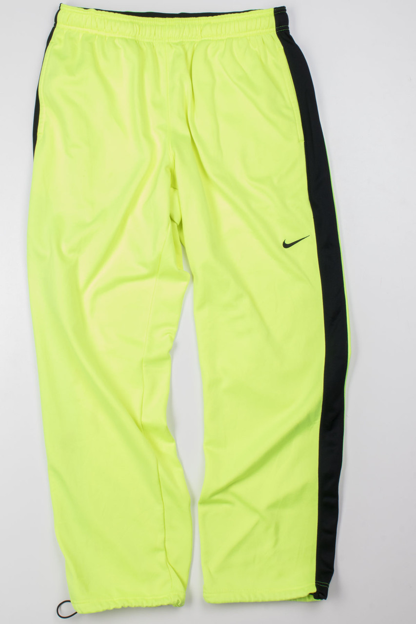 Nike Vintage Nike Sweatpants Two Tone Olive Green Flared Y2K