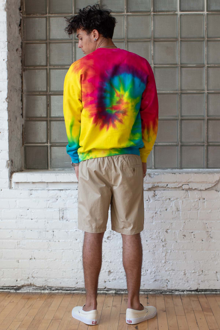Rainbow Swirl Tie Dye Sweatshirt