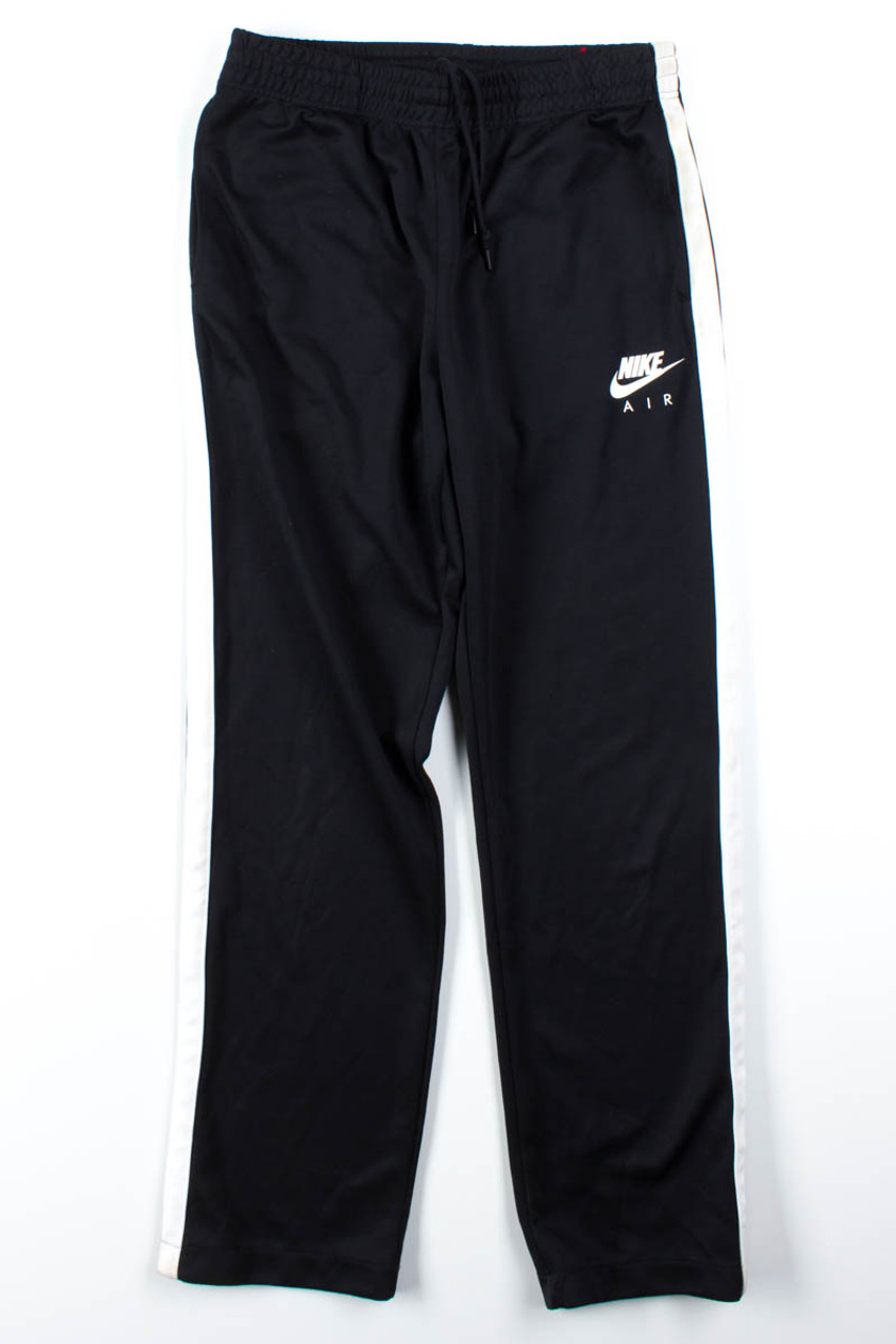 Black Striped Nike Air Track Pants - Ragstock.com