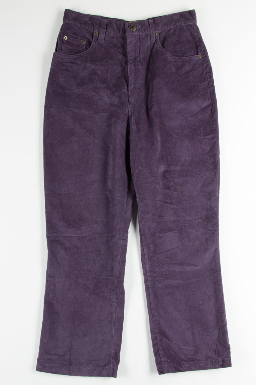 Corduroy pants model OSBY jogger tapered made from pure organic cotton -  green, Corduroy trousers