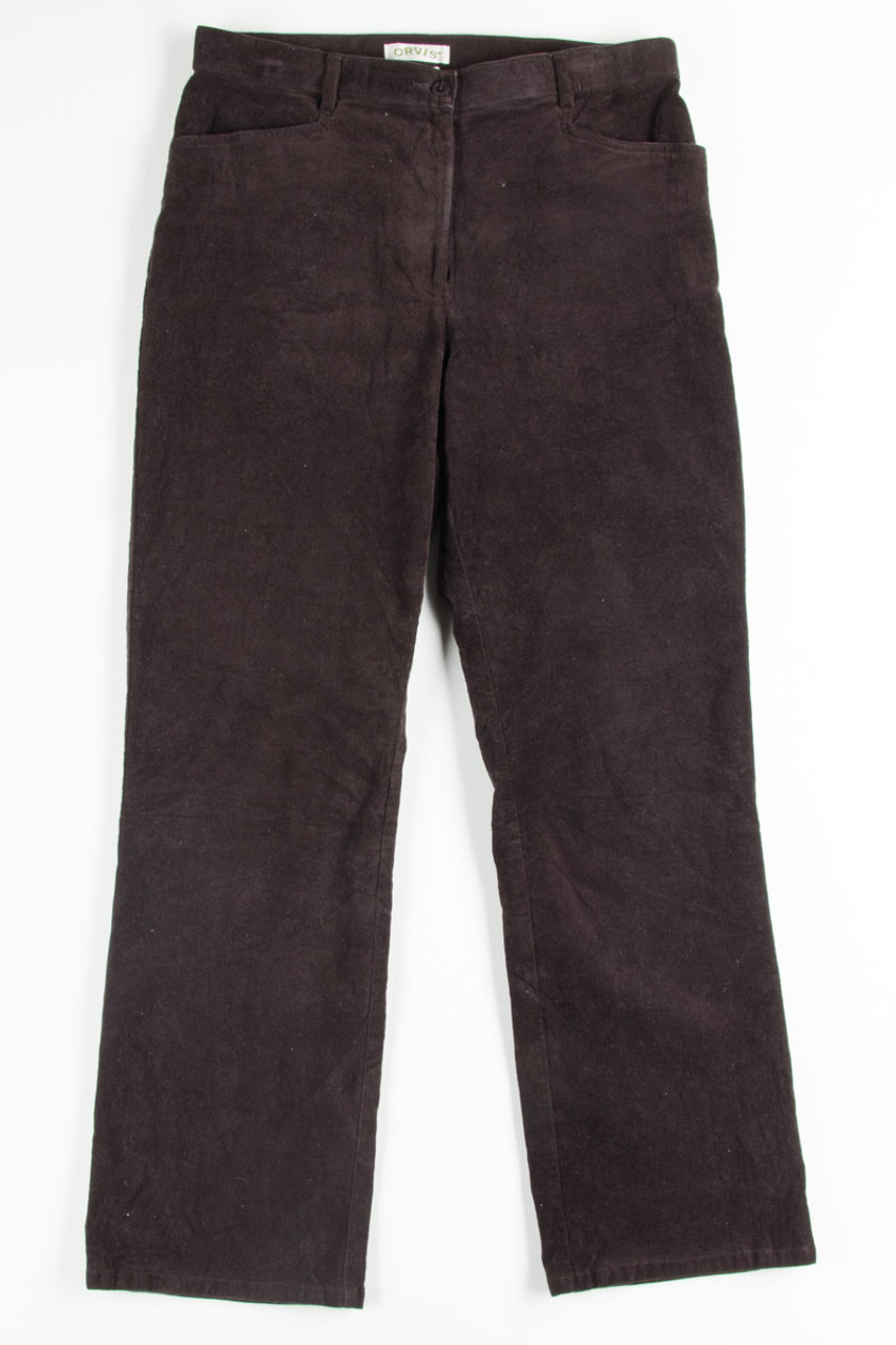 IDEALSANXUN Mens Corduroy Pants Flat Front Straight India | Ubuy