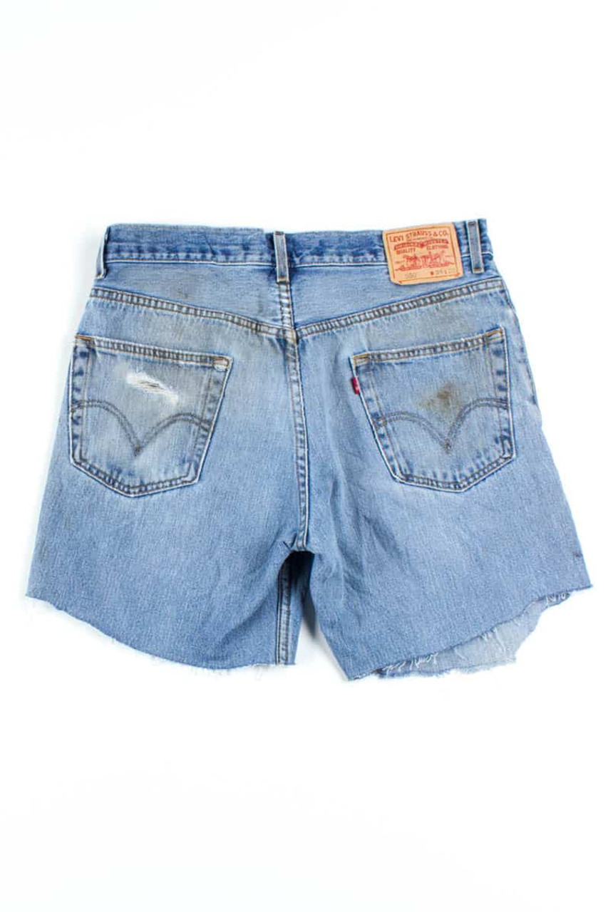Vintage Distressed Levi's Cut Off Shorts (sz. 34) - Ragstock.com