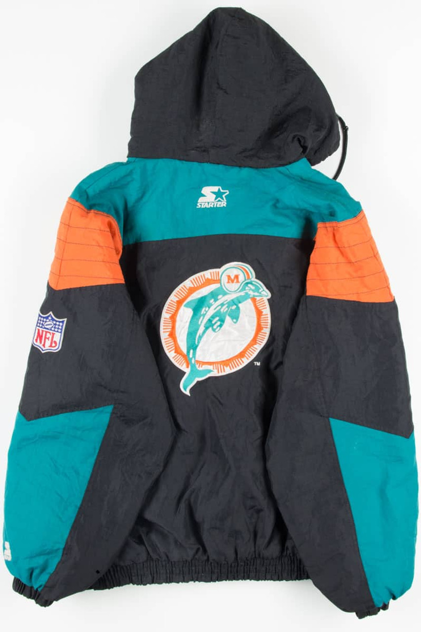 90s Miami Dolphins Starter Jacket - Ragstock.com