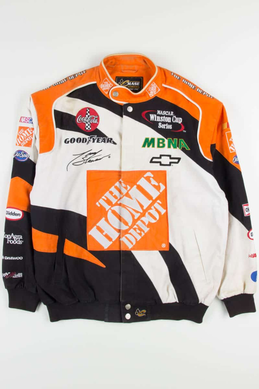 Vintage Nascar レーシングジャケット レザーHome depot