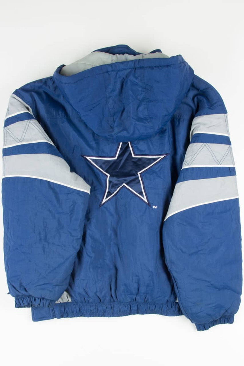 Dallas Cowboys Starter Pullover Puffer Jacket - Ragstock.com