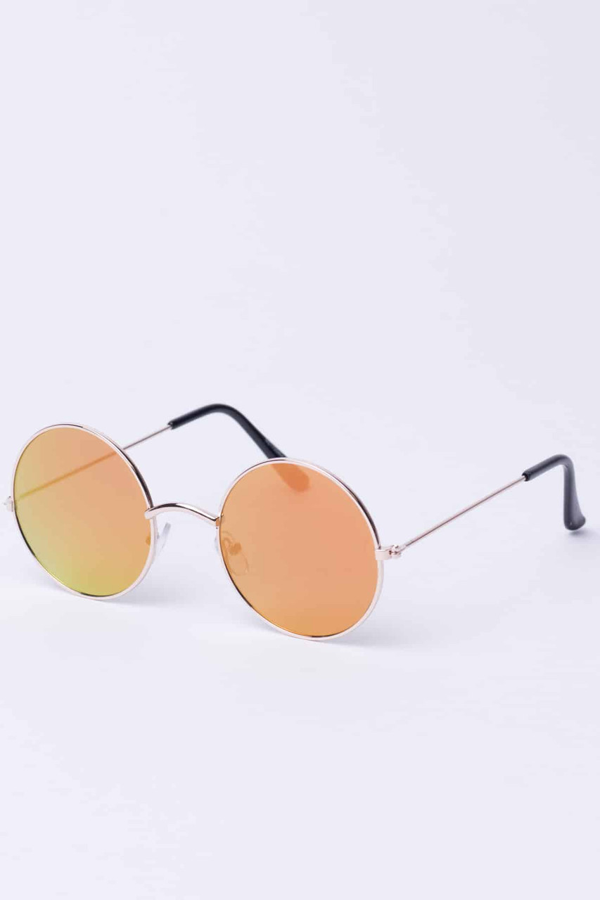 Retro Round Hippie Sunglasses Fashion Circle Metal Sunglasses for Women Men  Disco Party Glasses Summer Driving Women Men Eyewear - AliExpress