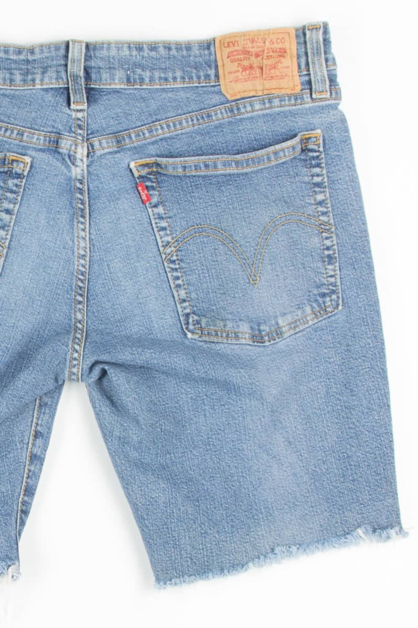 Shorts sales jeans levis