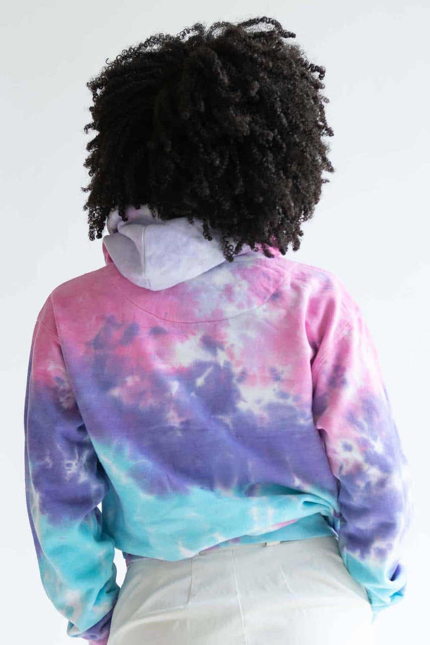 Pastel Rainbow Tie-Dye Hoodie – Era of Artists