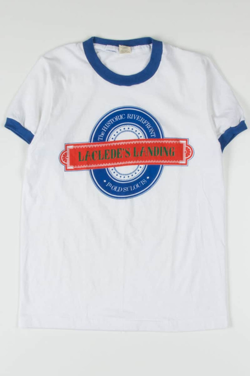 Laclede's Landing In Old St. Louis Vintage T-Shirt (Single Stitch) 1 ...