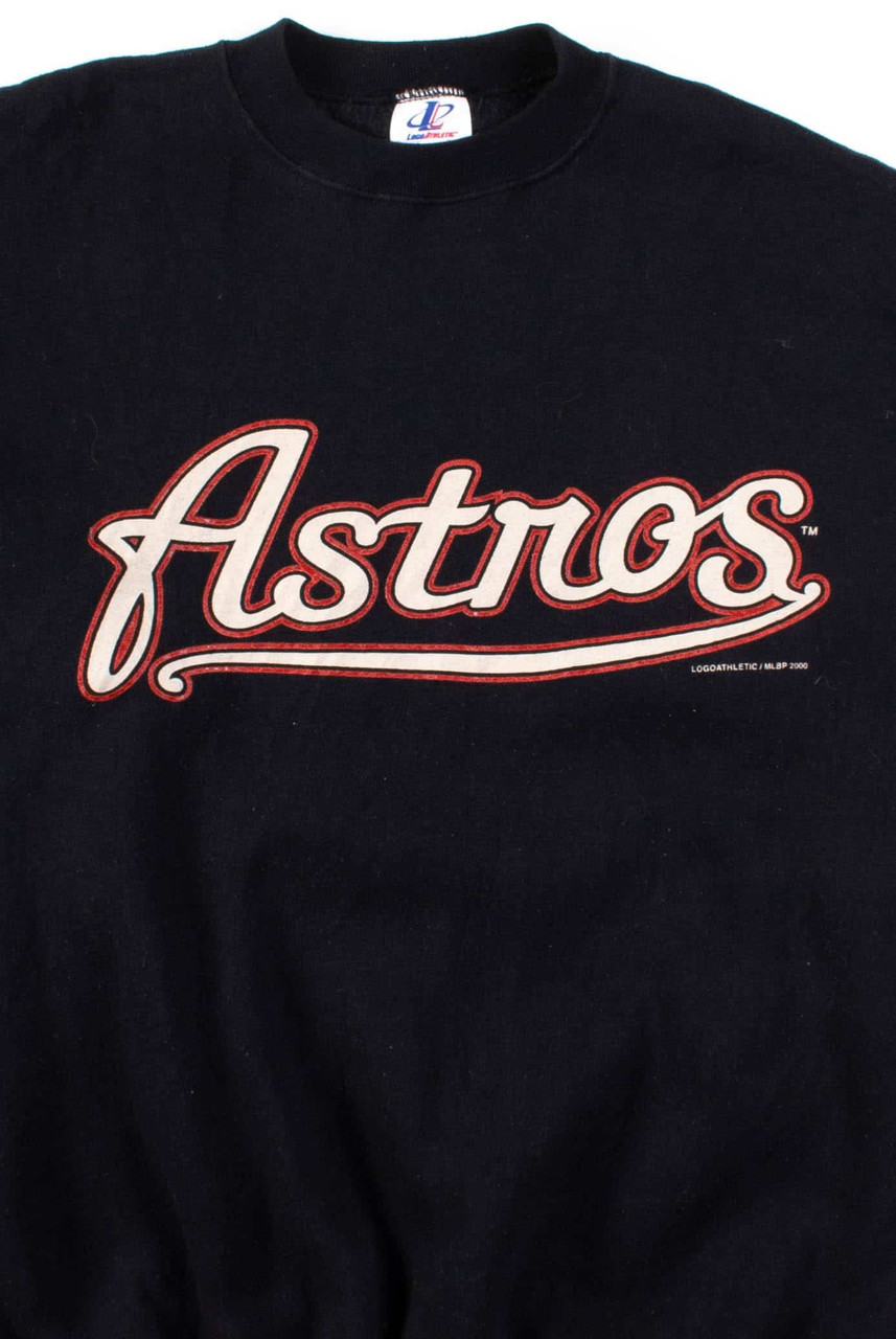 Vintage Retro Astros 90s Houston Baseball Crewneck Sweatshirt Shirt - Jolly  Family Gifts