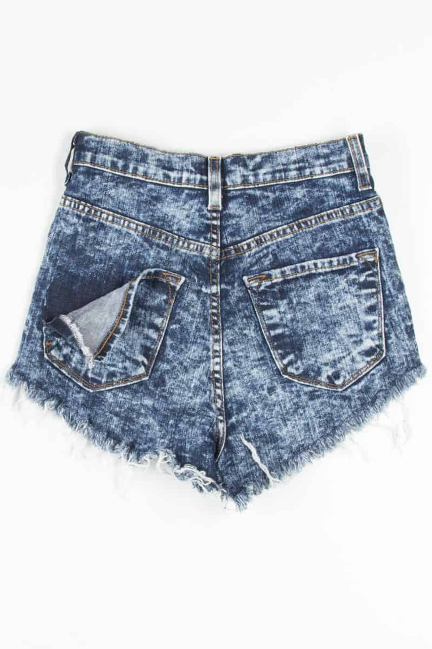 ESPRIT - Cut-off denim shorts at our online shop