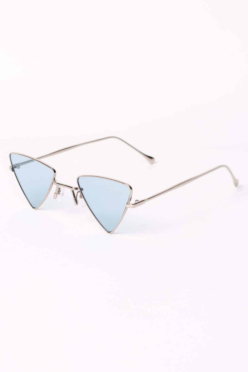 Retro Triangle Cat Eye Sunglasses | Cateye Sunglasses | Retro Sunglasses |  Alisa | eBay