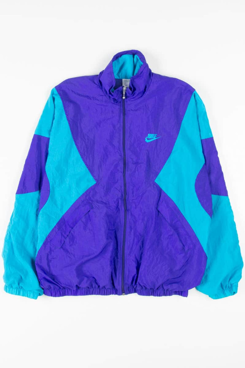 Blue and hot sale purple nike jacket