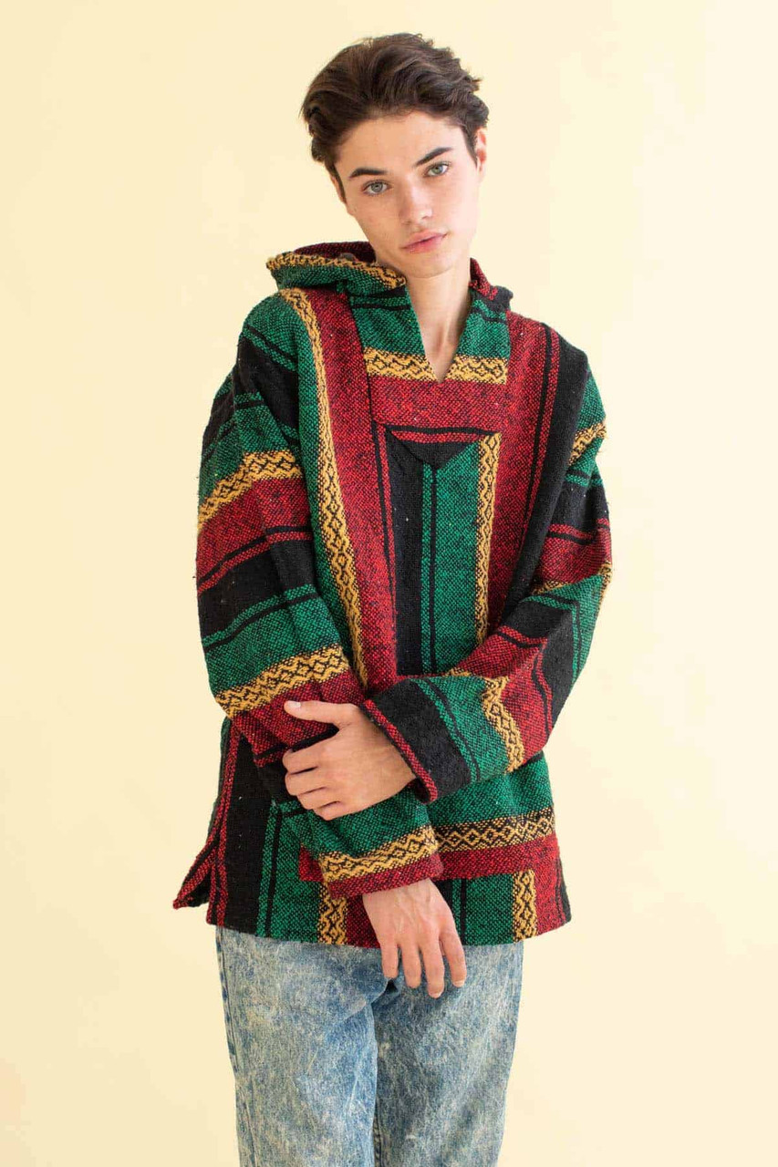 Rasta Greca Baja Hoodie Ragstock