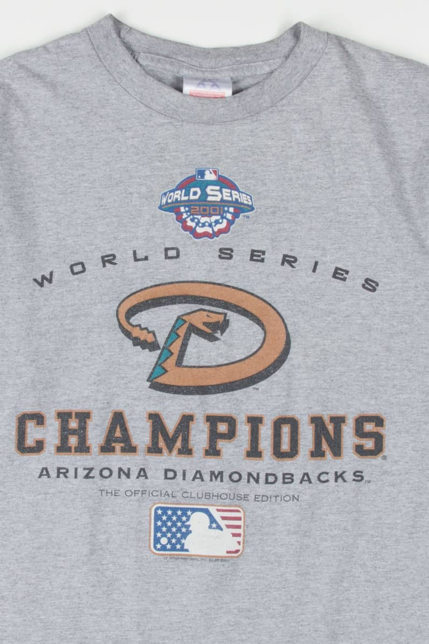 Vintage Arizona Diamondbacks World Series Champions T-Shirt Size