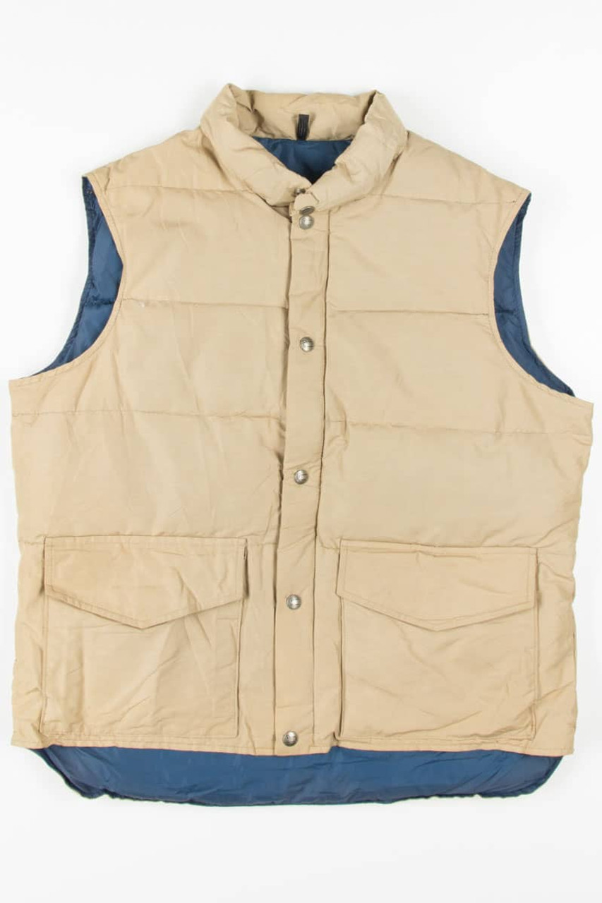 Tan Woolrich Down Vest 1 - Ragstock.com