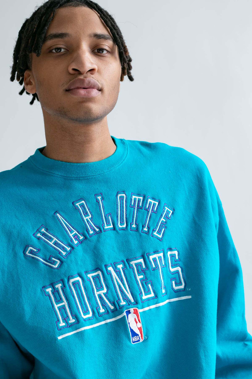 1988 Charlotte Hornets Collared Sweater Large Vintage Tshirt