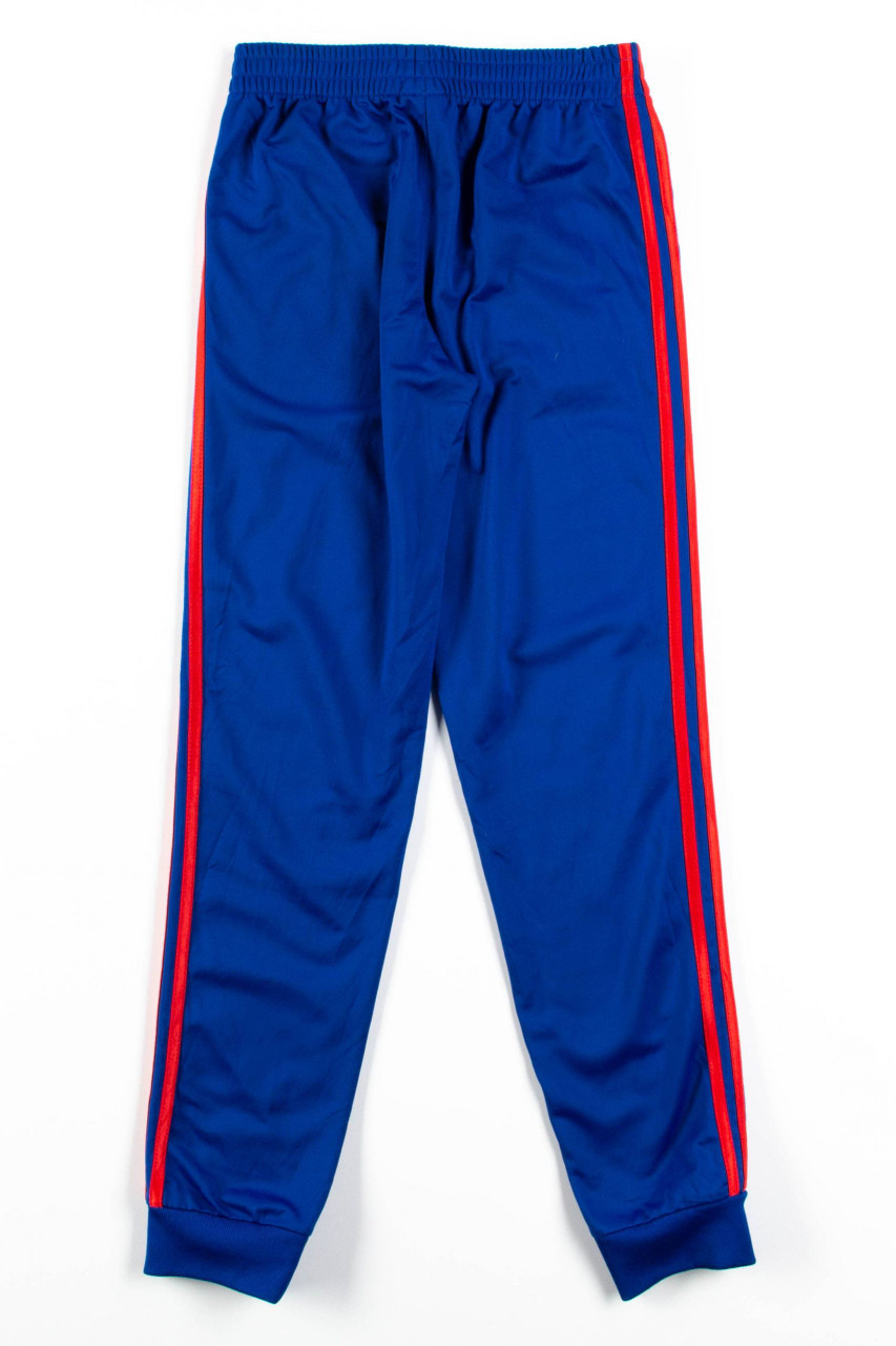 Adidas Originals Stripe Sweat Pants In Blue Lyst