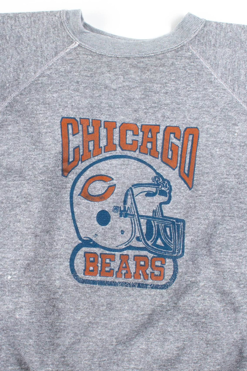 Vintage 1980's Chicago Bears Hooded Sweatshirt Selected By