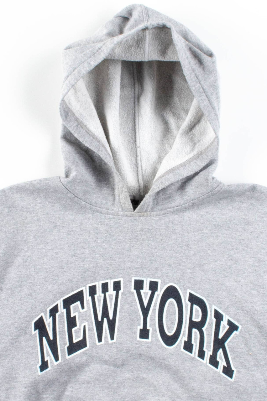 Gray Vintage Brooklyn Est. New York Hoodie | NYC Hoodie 