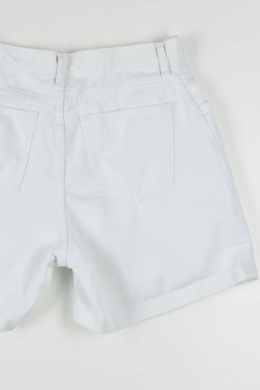 Women's Vintage White Wrangler Denim Shorts 330 (sz. 14) 
