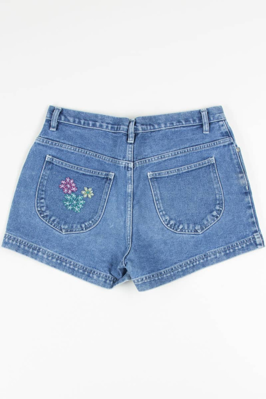 ZARA Womens Medium Wash High Rise Cut Off Booty Denim Jean Shorts Size 4 -  $19 - From Taylor