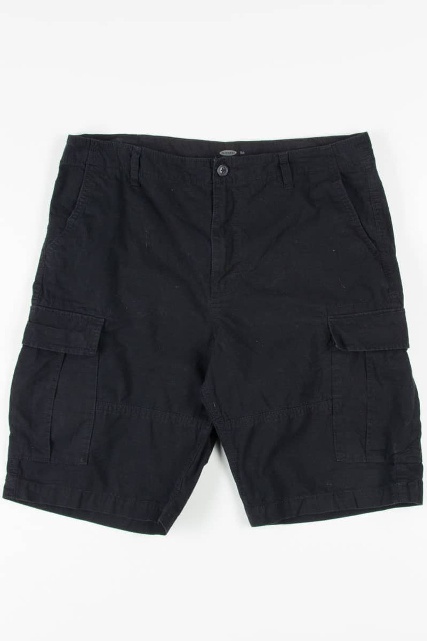 Men's Black Cargo Shorts 284 (sz. 36) - Ragstock.com