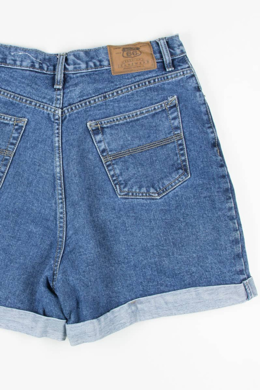 Unique WOMEN DENIM SHORTS, KNICKER BLUE SHORTS (SET OF 1)