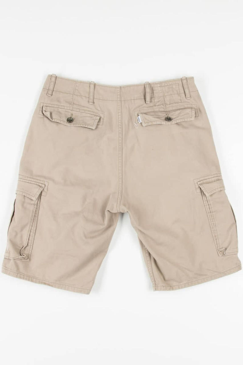 covington men's elastic waist cargo shorts