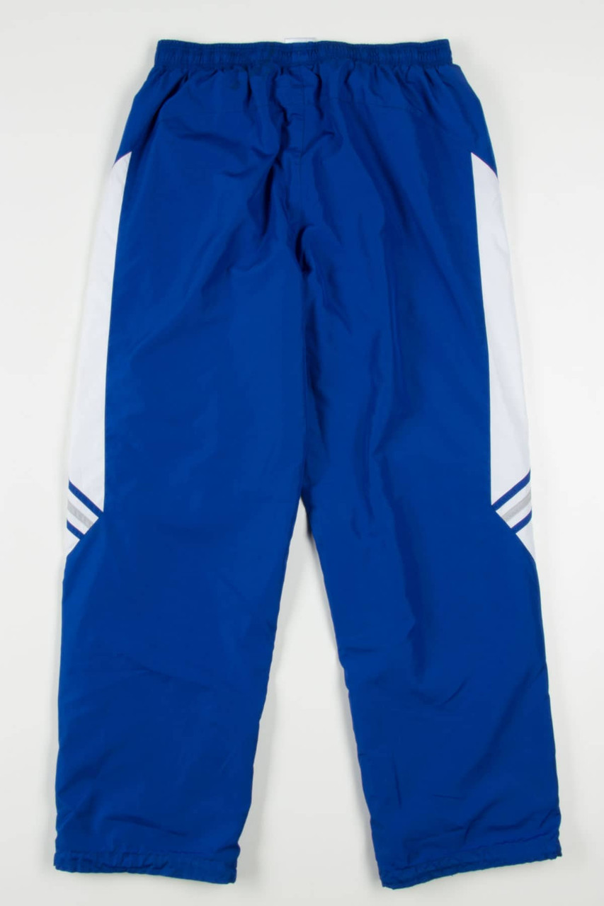 Adidas Blue 3 Stripes Track Pants (sz. L)