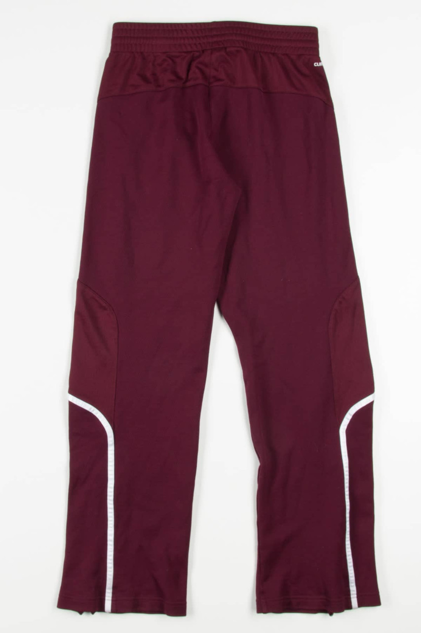 Men's adidas Maroon Mississippi State Bulldogs AEROREADY Tapered Pants