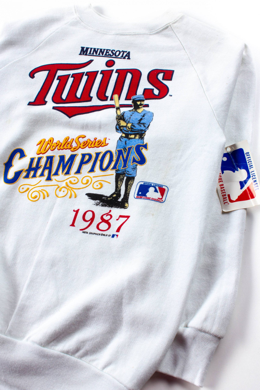 80s Vintage Minnesota Twins 1988 MLB Baseball Jersey T-Shirt - Medium