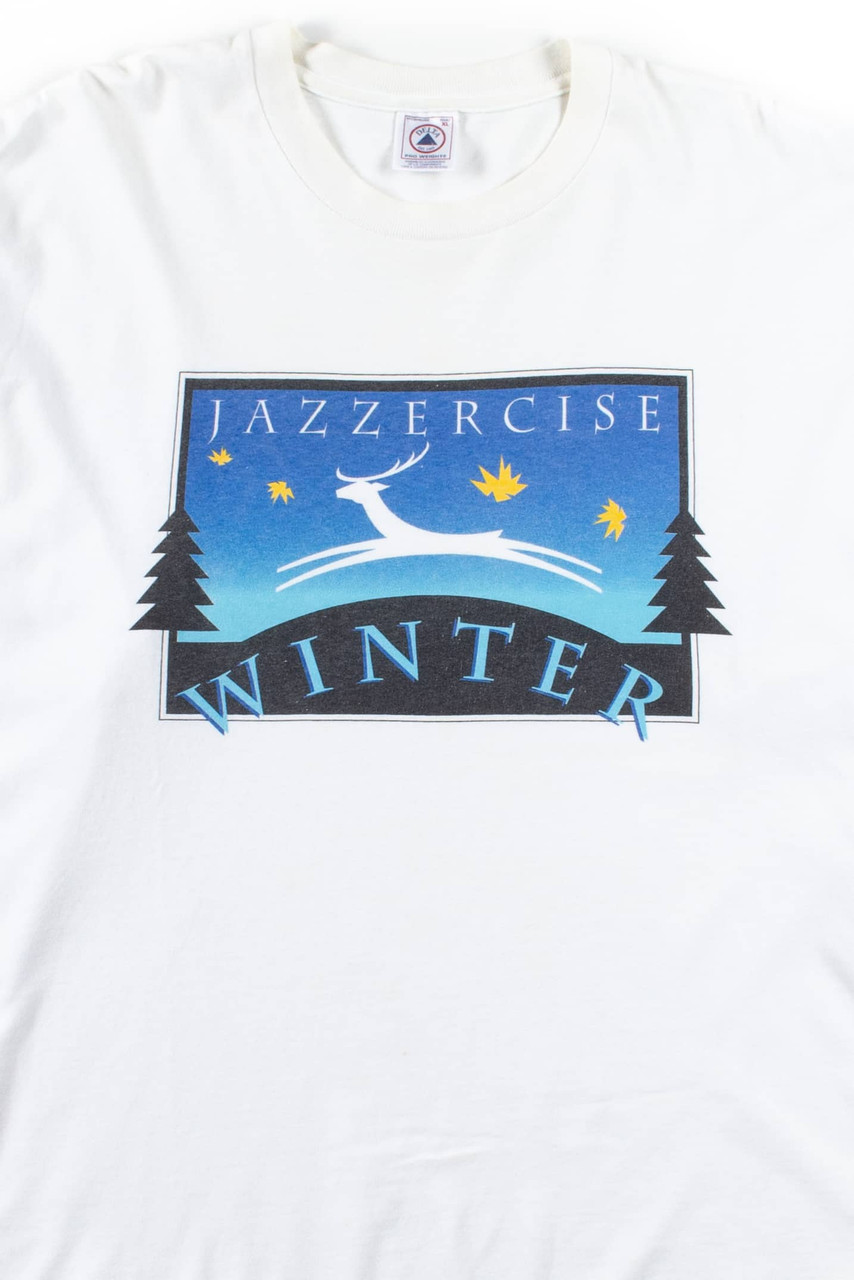 Blue Unisex Jazzercise Tee - JAZZERCISE