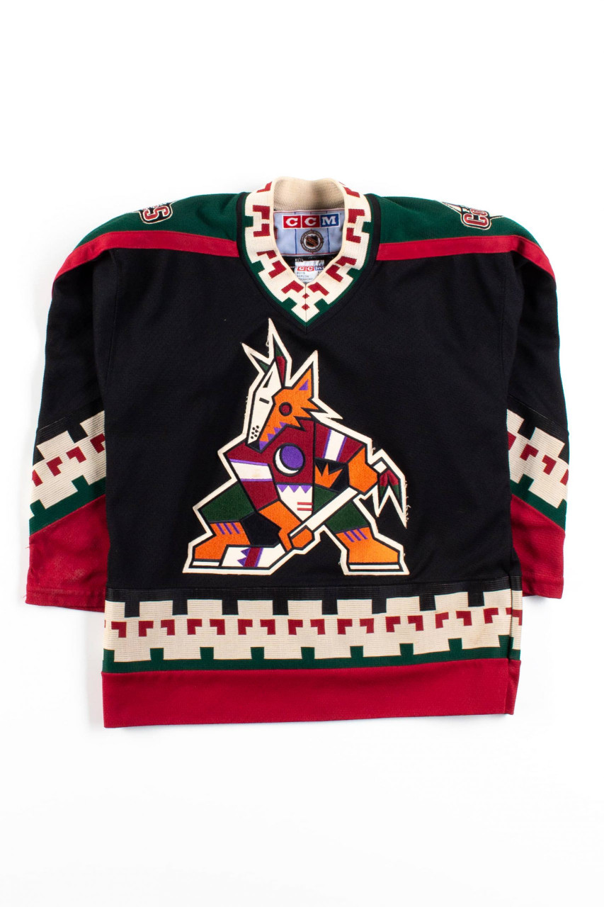 Vintage Phoenix Coyotes Jersey Size Youth X-Large – Yesterday's Attic