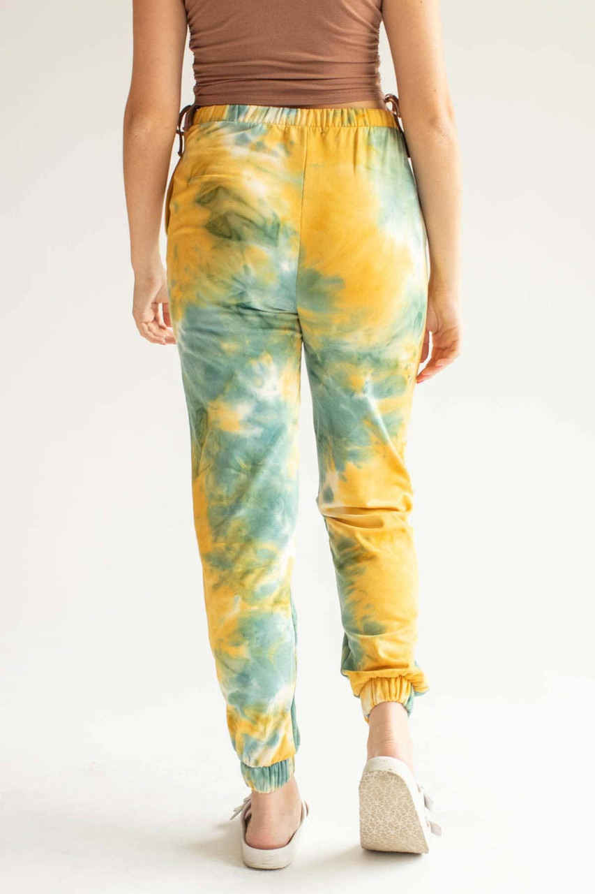 Peace Flowers Tie Dye Sweatpants Ragstock