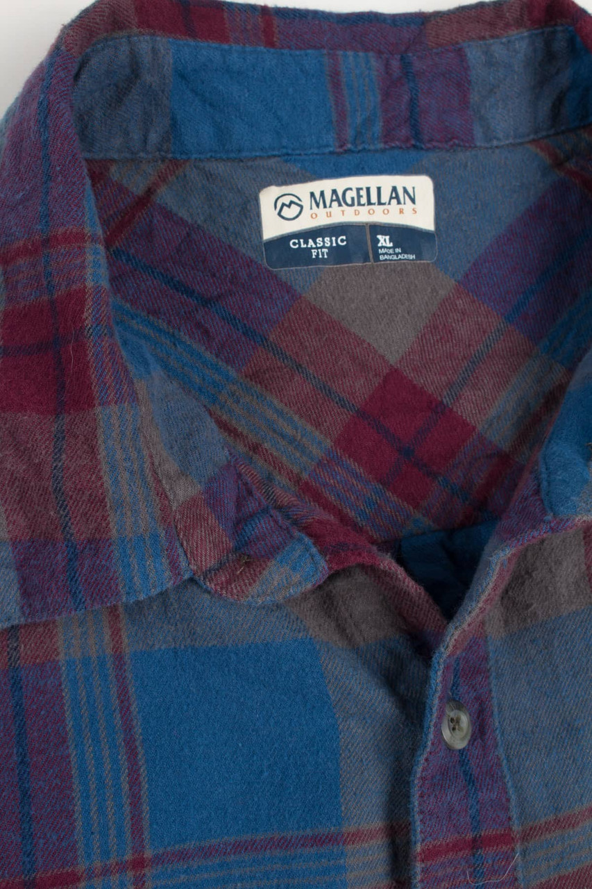 Magellan Outdoors Flannel Shirt 3581 