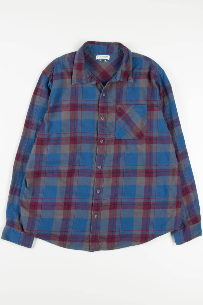 Magellan Outdoors Flannel Shirt 3581 - Ragstock.com