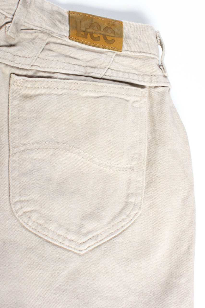 Vintage Lee Khaki Denim Jeans (sz. 14 L) - Ragstock.com