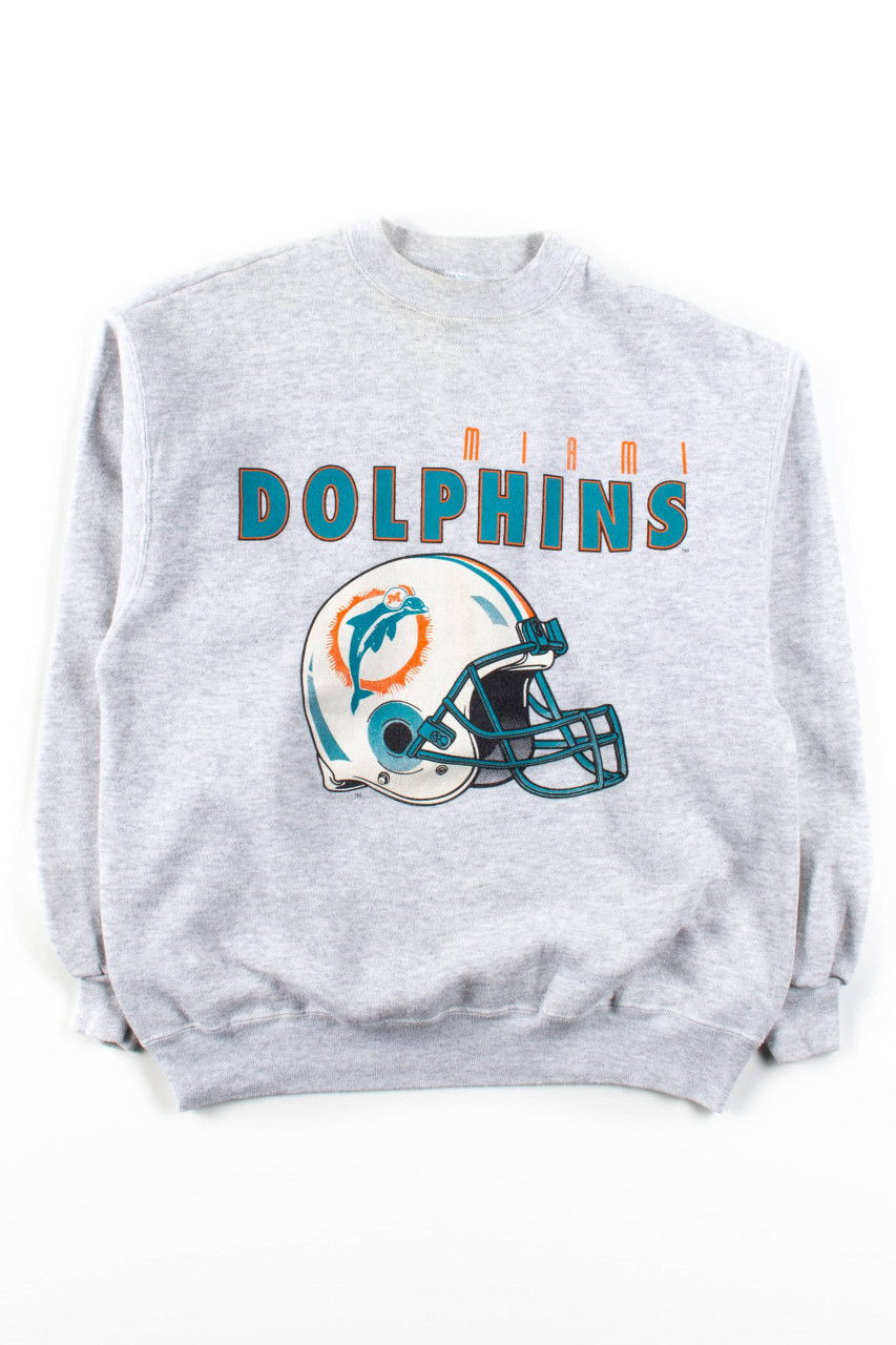 Vintage Miami Dolphins Helmet Sweatshirt