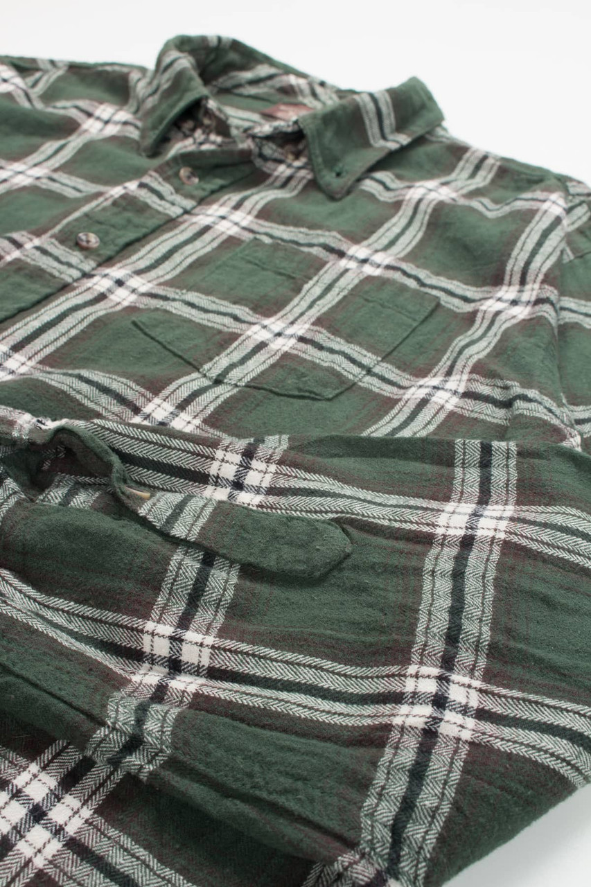 Green Great Northwest Flannel Shirt 3763 - Ragstock.com